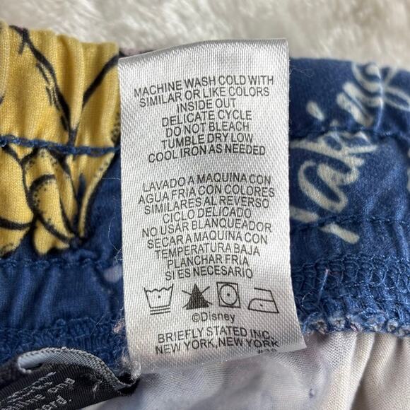 Disney Winnie the Pooh Pajama Pants "Taking It Easy" Cozy Blue - Picture 5 of 6